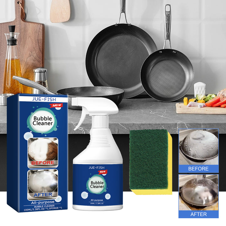 Kitchen Grease Cleaner Spray for Stubborn Burnt-On Grime