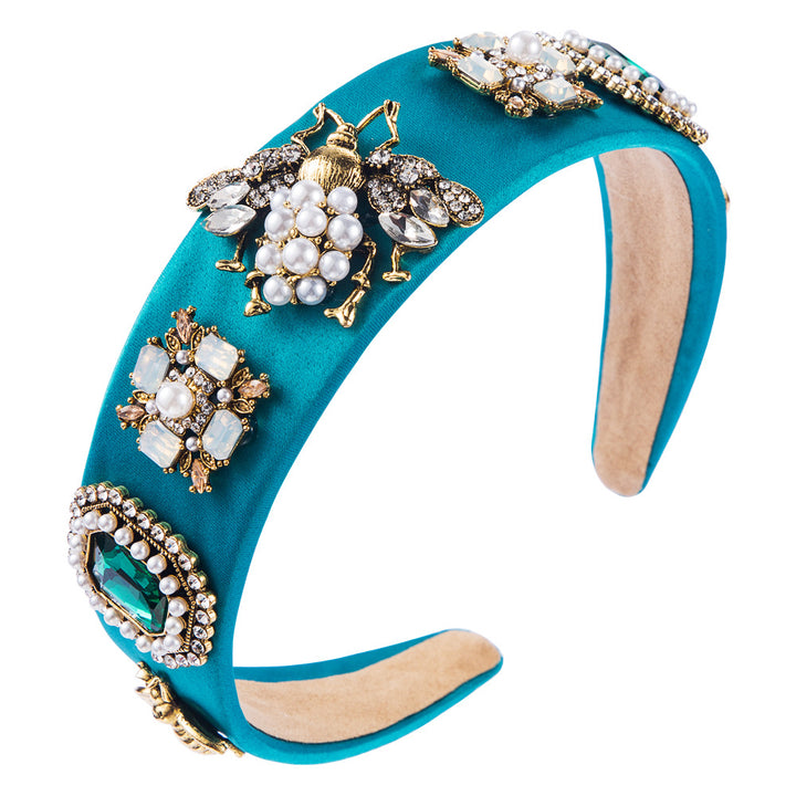 Baroque Rhinestone Headband for Instant Evening Glamour