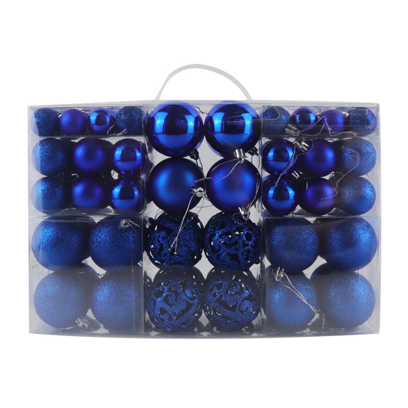 100-Piece Christmas Ornament Ball Set for Full Trees