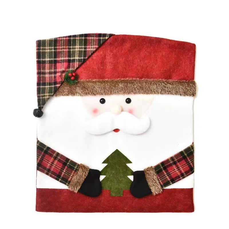 Christmas Character Chair Covers for a Festive Dining Room
