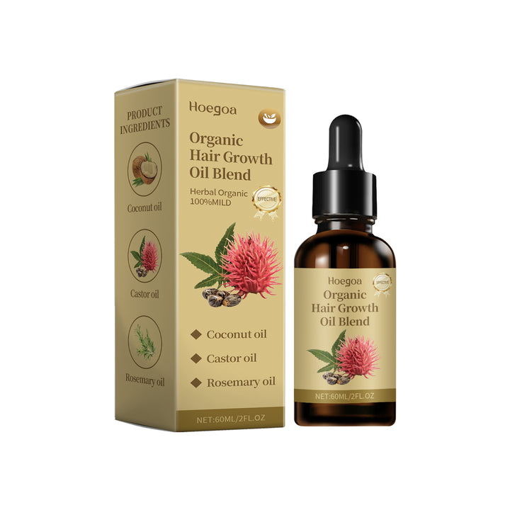Organic Hair Growth Oil Blend for Stronger-Looking Hair