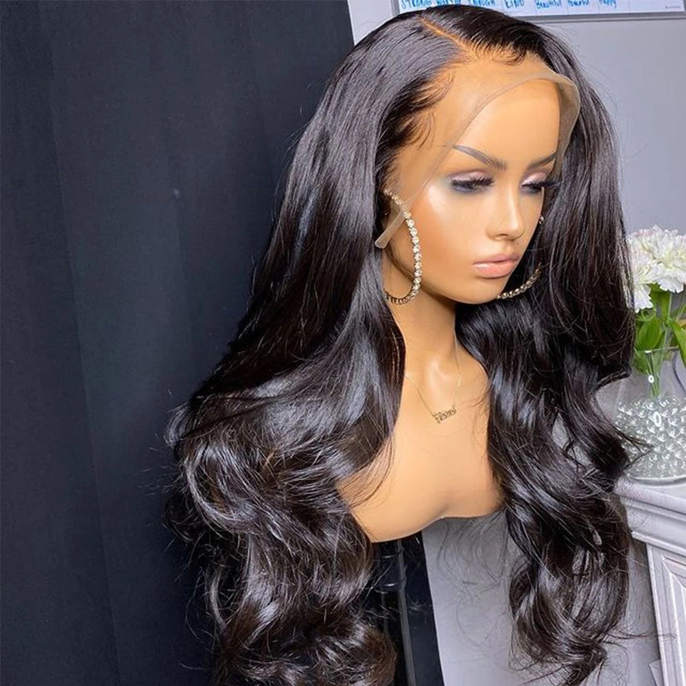 Lace Front Human Hair Wig for Natural Glamorous Waves