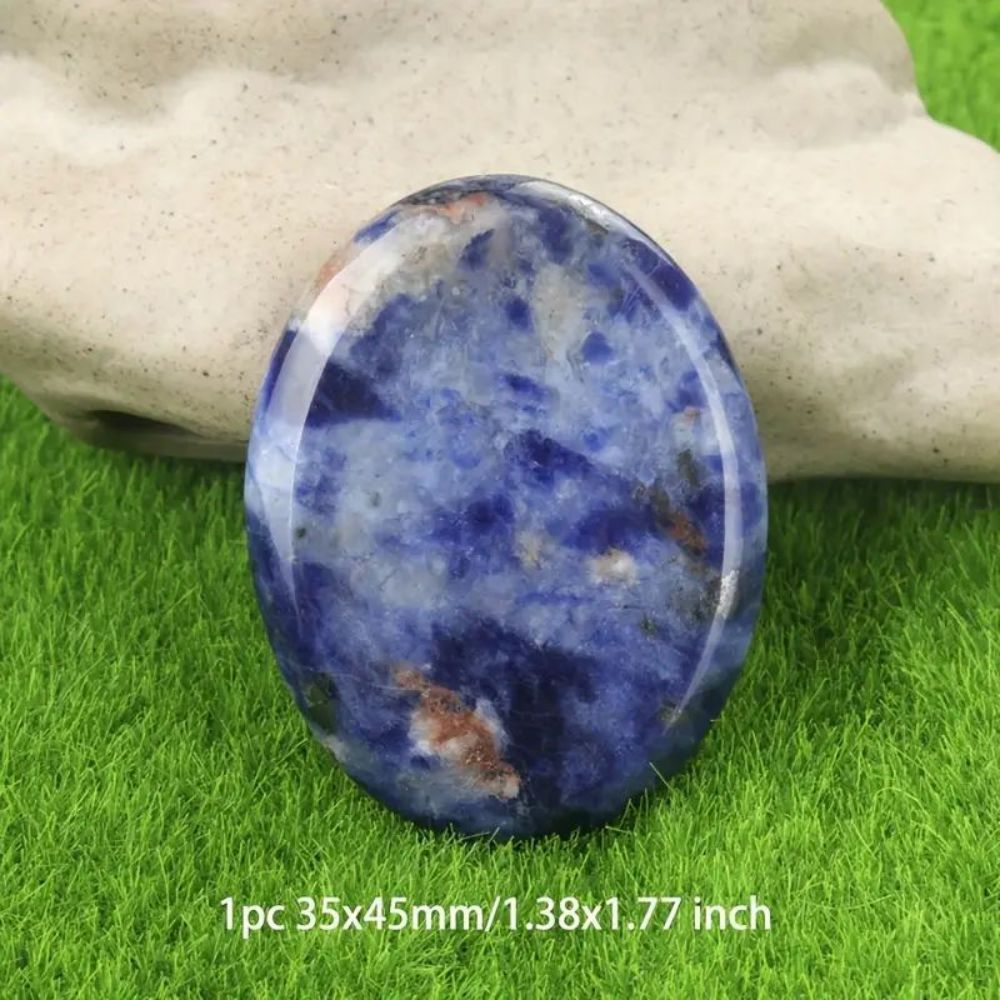 Worry Stone Crystal for Calming Tactile Focus & Meditation
