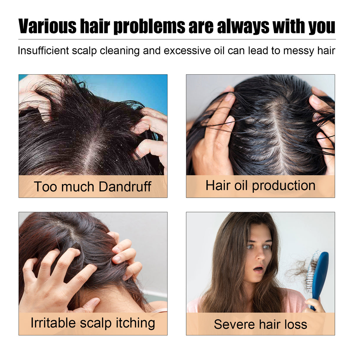Scalp Scrub for Cleaner Roots and Thicker-Looking Hair