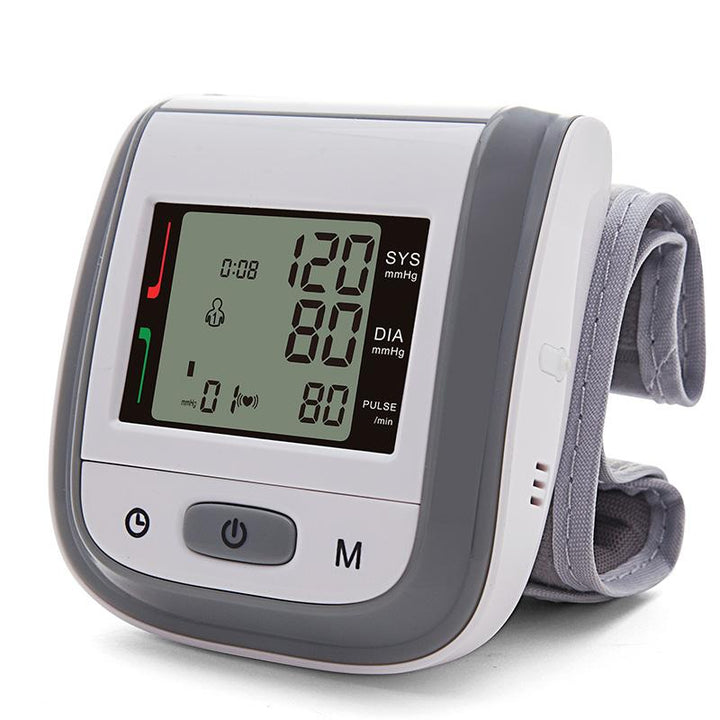 Wrist Blood Pressure Monitor — Quick Digital Readings at Home