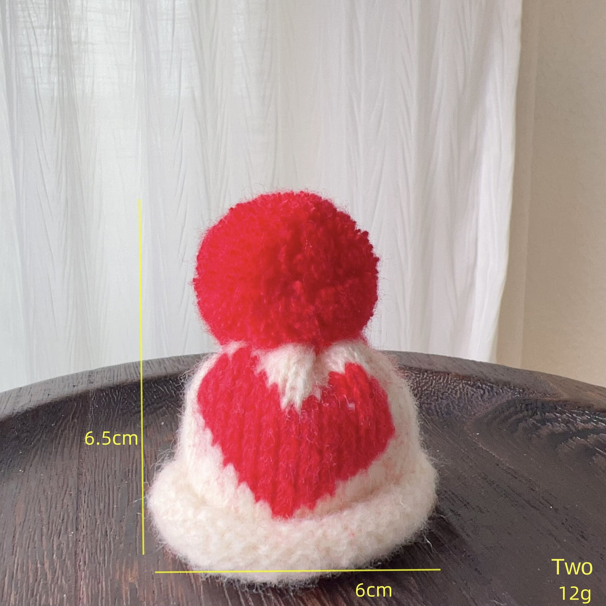 Mini Christmas Wine Bottle Hats Set of 4 Decorations