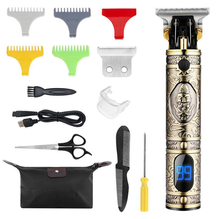 T9 Hair Clipper Kit With Sharp Stainless-Steel Blade