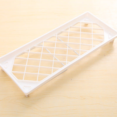 Foldable Two-Tier Kitchen Shelf Rack for Counter Space