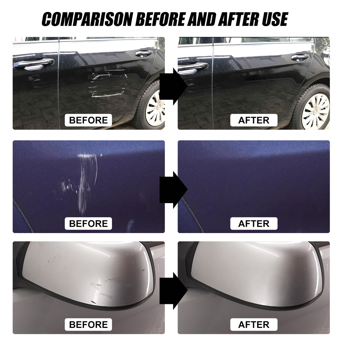 Car Scratch Remover for Light Paint Scratches and Marks