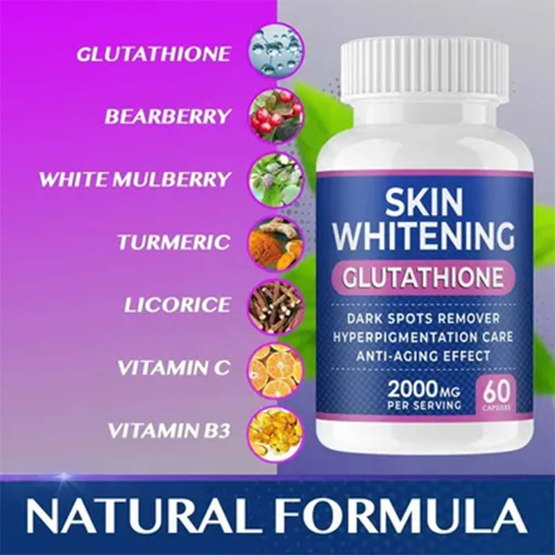 Glutathione Capsules – 5 Tones Lighter Skin in 3 Weeks