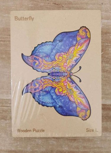 Animal-Shaped Wooden Jigsaw Puzzle for Quiet Focus
