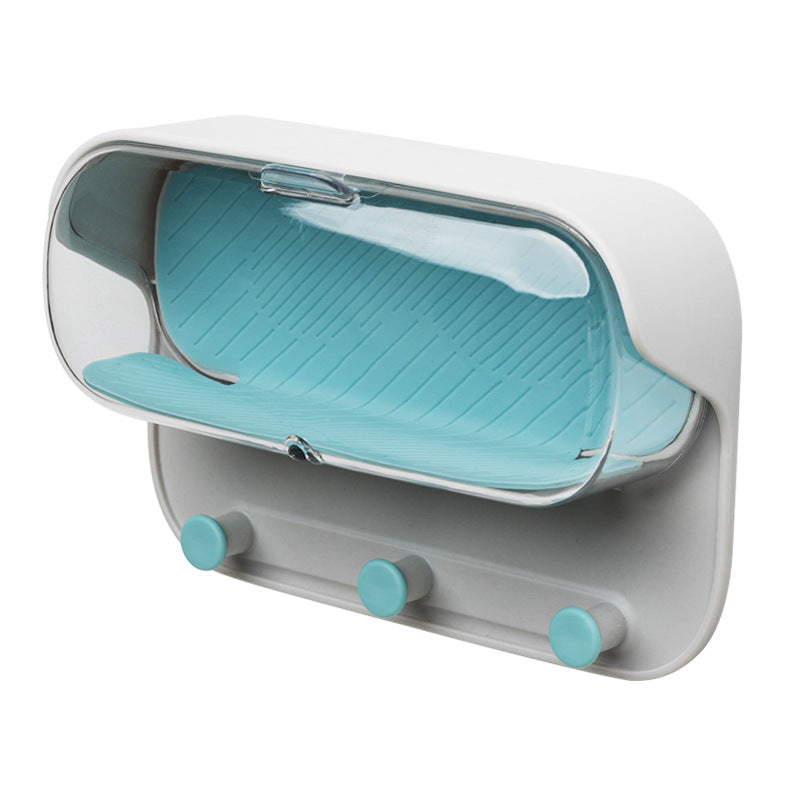 Punch-Free Bathroom Wall Box for Glasses and Jewelry