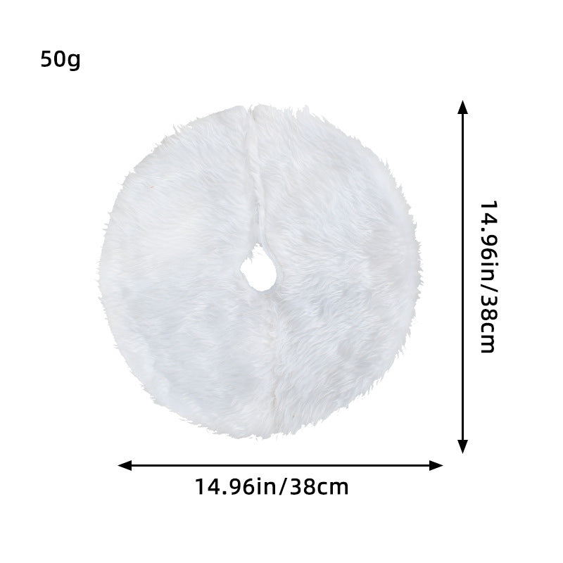 Mini Christmas Tree Skirt for Festive Tabletop Decor