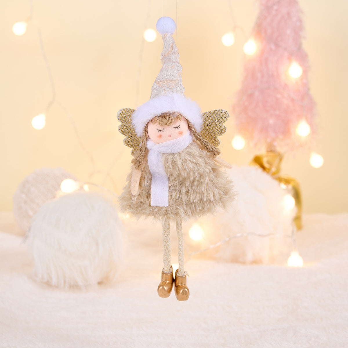Pink Angel Christmas Ornaments for Magical Tree Decor