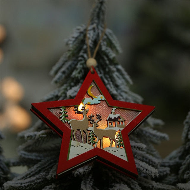 LED Christmas Ornaments Set for Cozy Holiday Decor