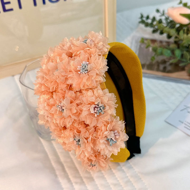 Floral Headband for Women | Handmade Statement Style