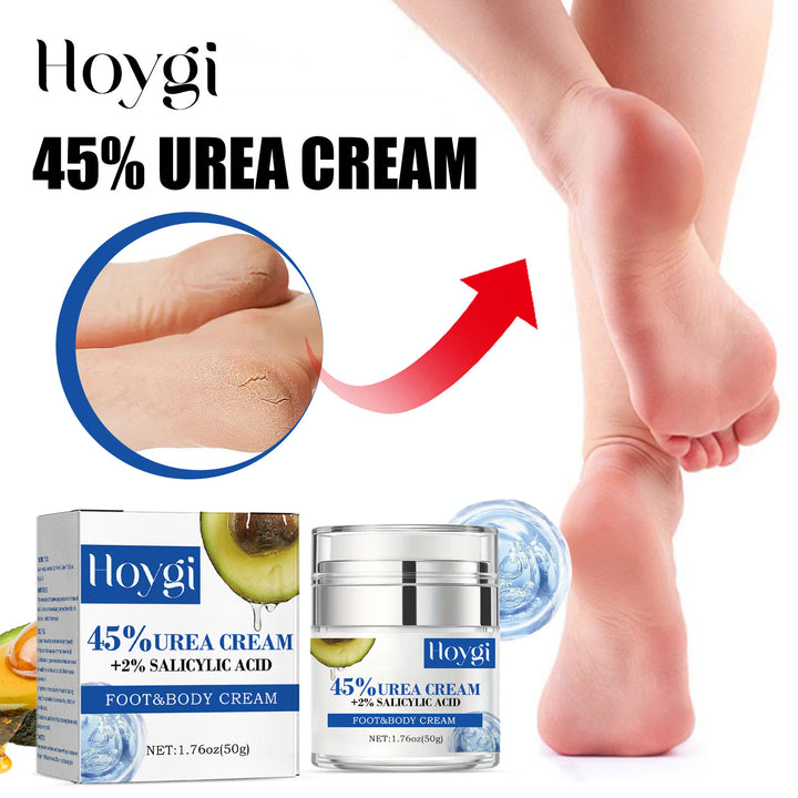 45% Urea Foot Cream for Cracked, Rough, Dry Skin Care