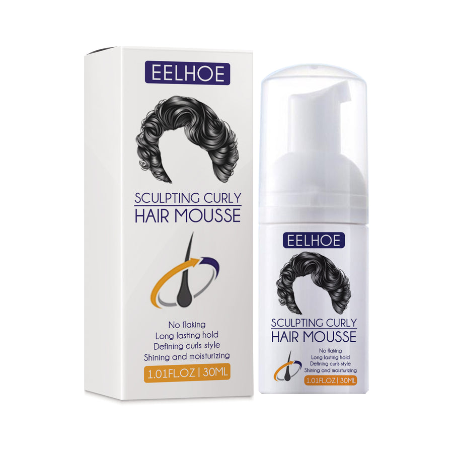 Curly Hair Mousse for Defined, Frizz-Free Curl Volume