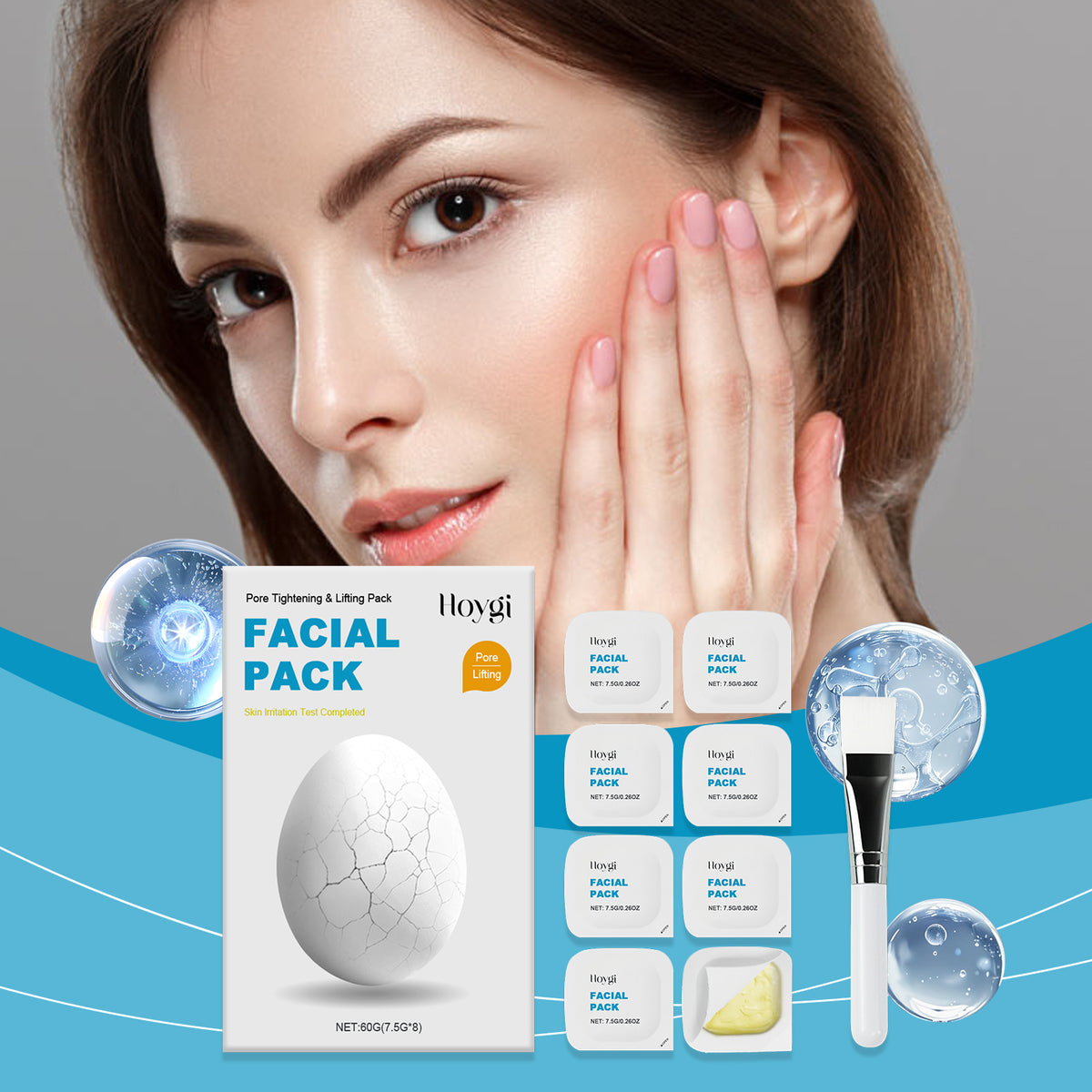 Full Face Treatment Mask for Dullness & Visible Pores