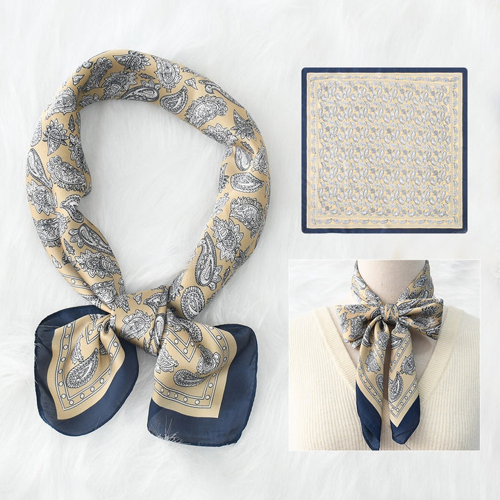 Silk Scarf for Women: Elegant Sun-Ready Beach Style