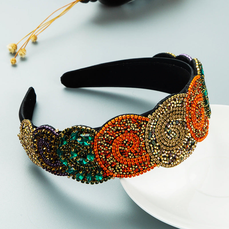 Statement Rhinestone Headband — Party-Ready Glamour
