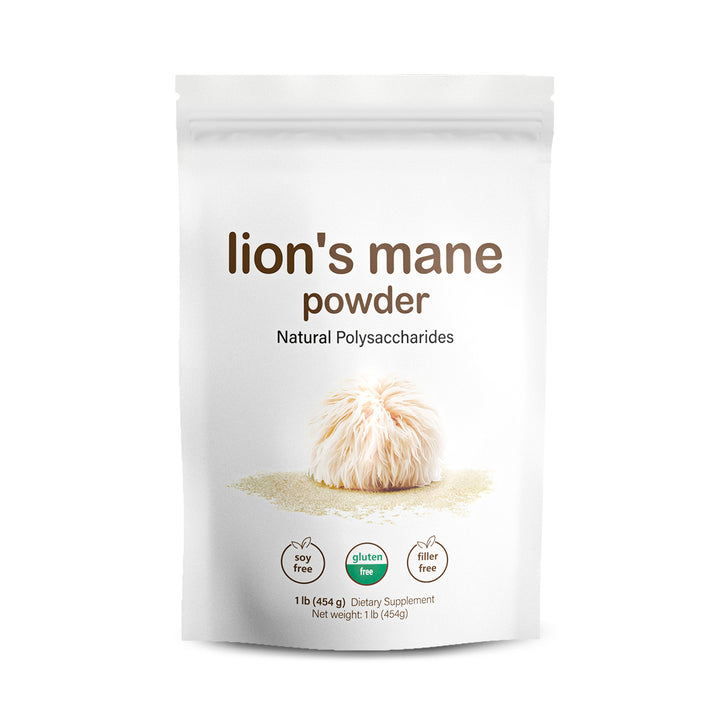 Lion’s Mane Mushroom Powder — Cognitive Health & Nerve Support