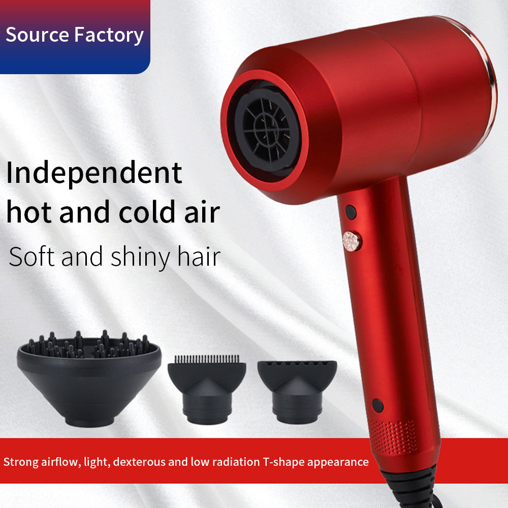 Compact T-Shaped Hair Dryer for Fast, Flexible Styling