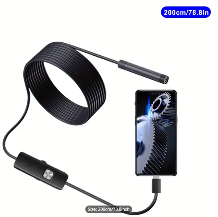 Endoscope Camera for Car Engine Inspection