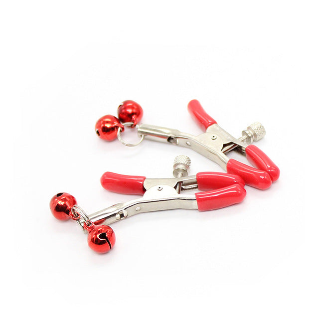 Nipple Clamps with Bells for Adjustable Sensation