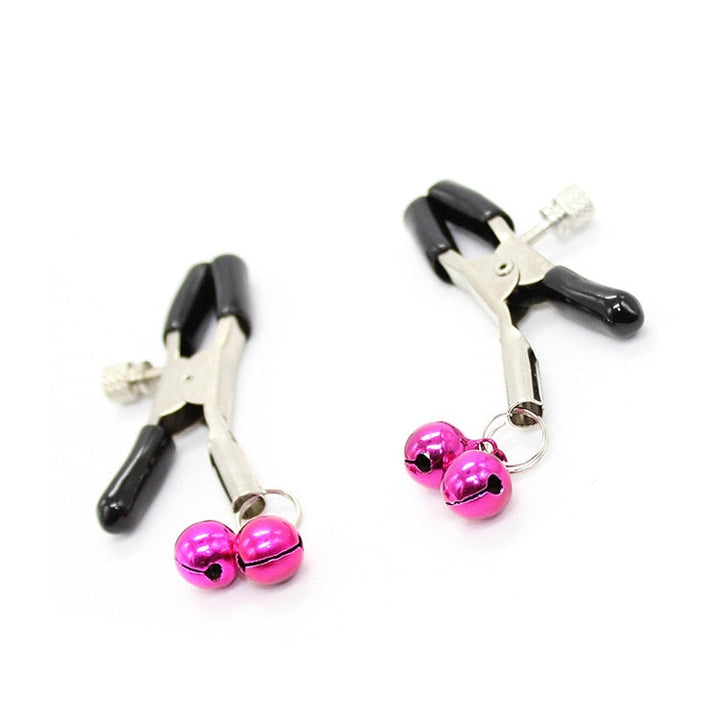 Nipple Clamps with Bells for Adjustable Sensation
