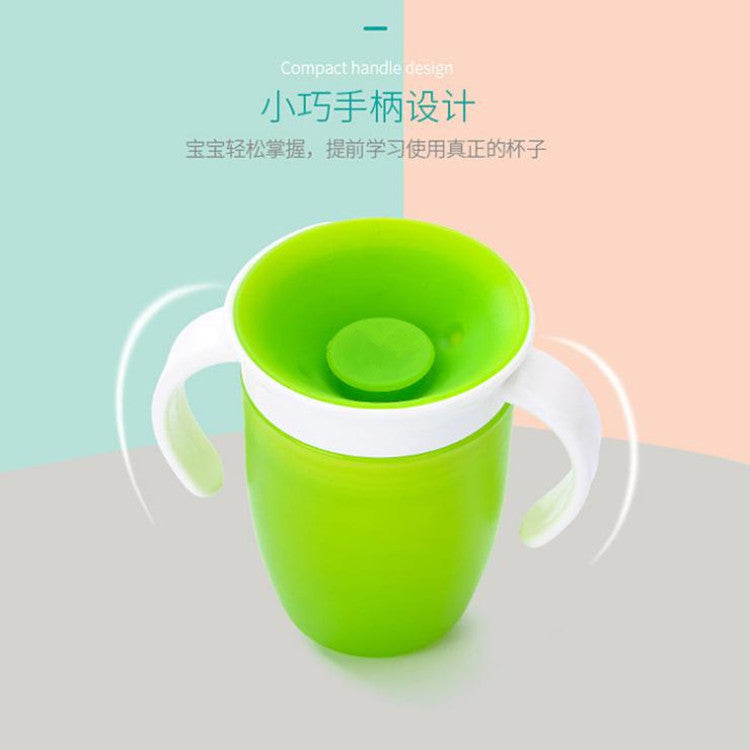 360° Baby Learning Cup – Leak-Resistant 240ML Tumbler