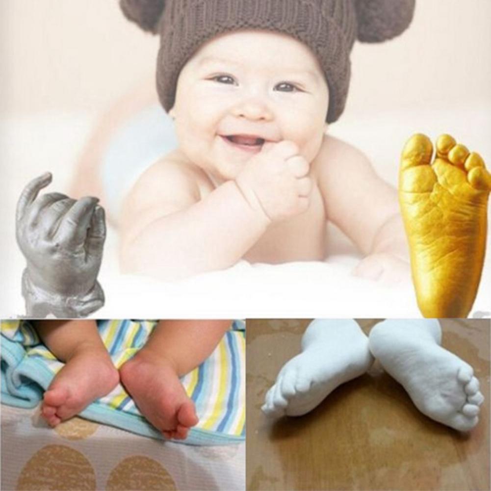 3D Baby Hand & Footprint Casting Kit for Keepsakes