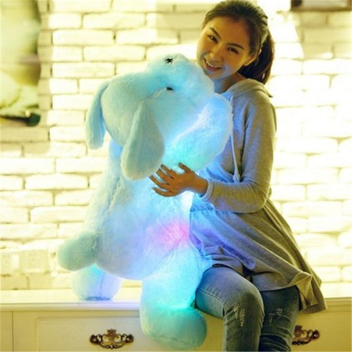 50cm Glowing Dog Plush Toy for Colorful Bedtime Fun for Kids