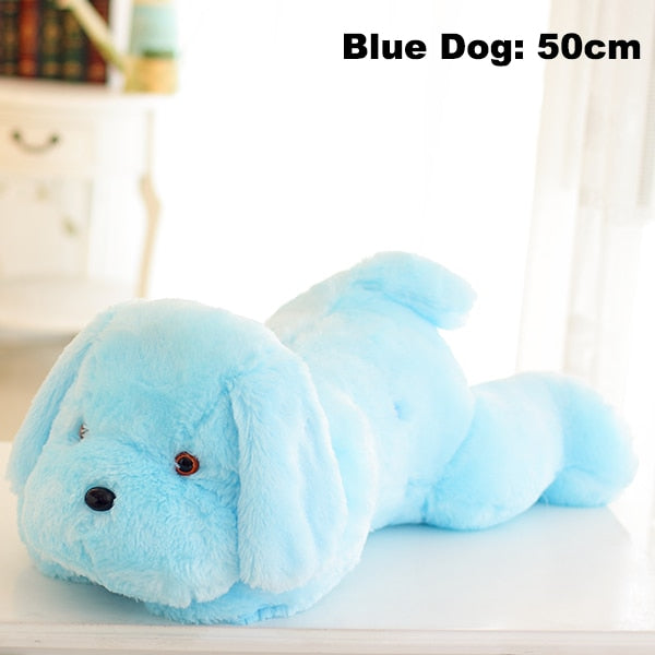 50cm Glowing Dog Plush Toy for Colorful Bedtime Fun for Kids