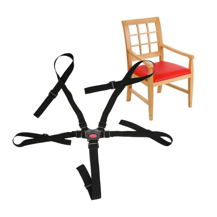 5-Point Stroller Harness Seat Belt for Secure Child Seating