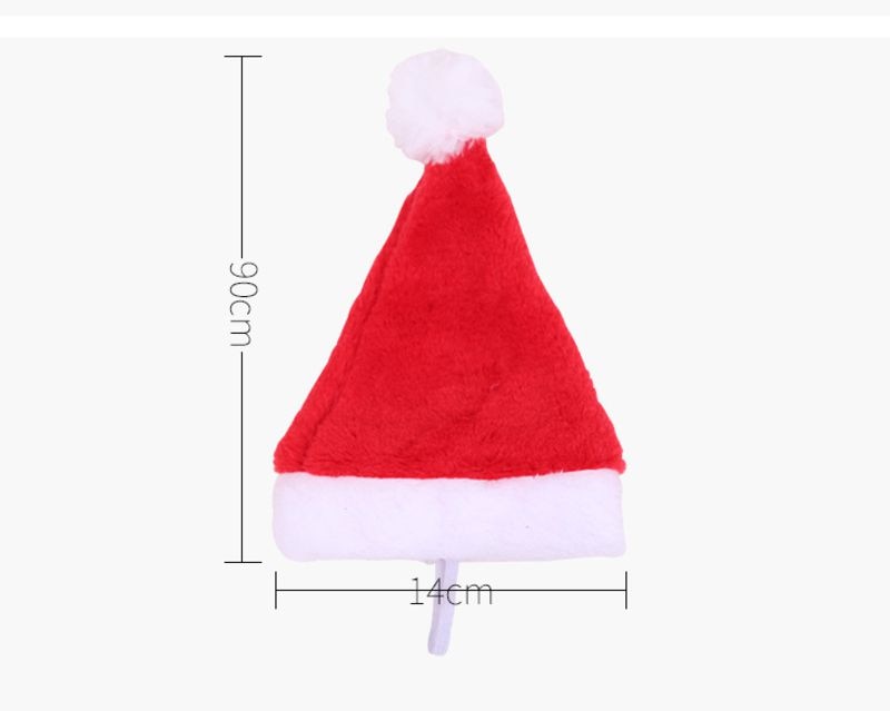 Christmas Pet Santa Hat for Adorable Holiday Photo Fun