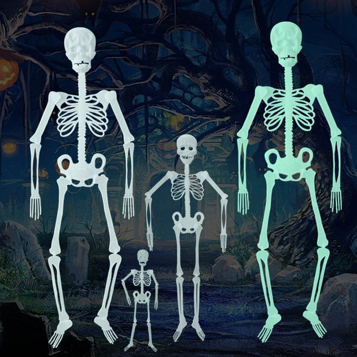 Luminous Movable Skeleton Halloween Yard Decoration