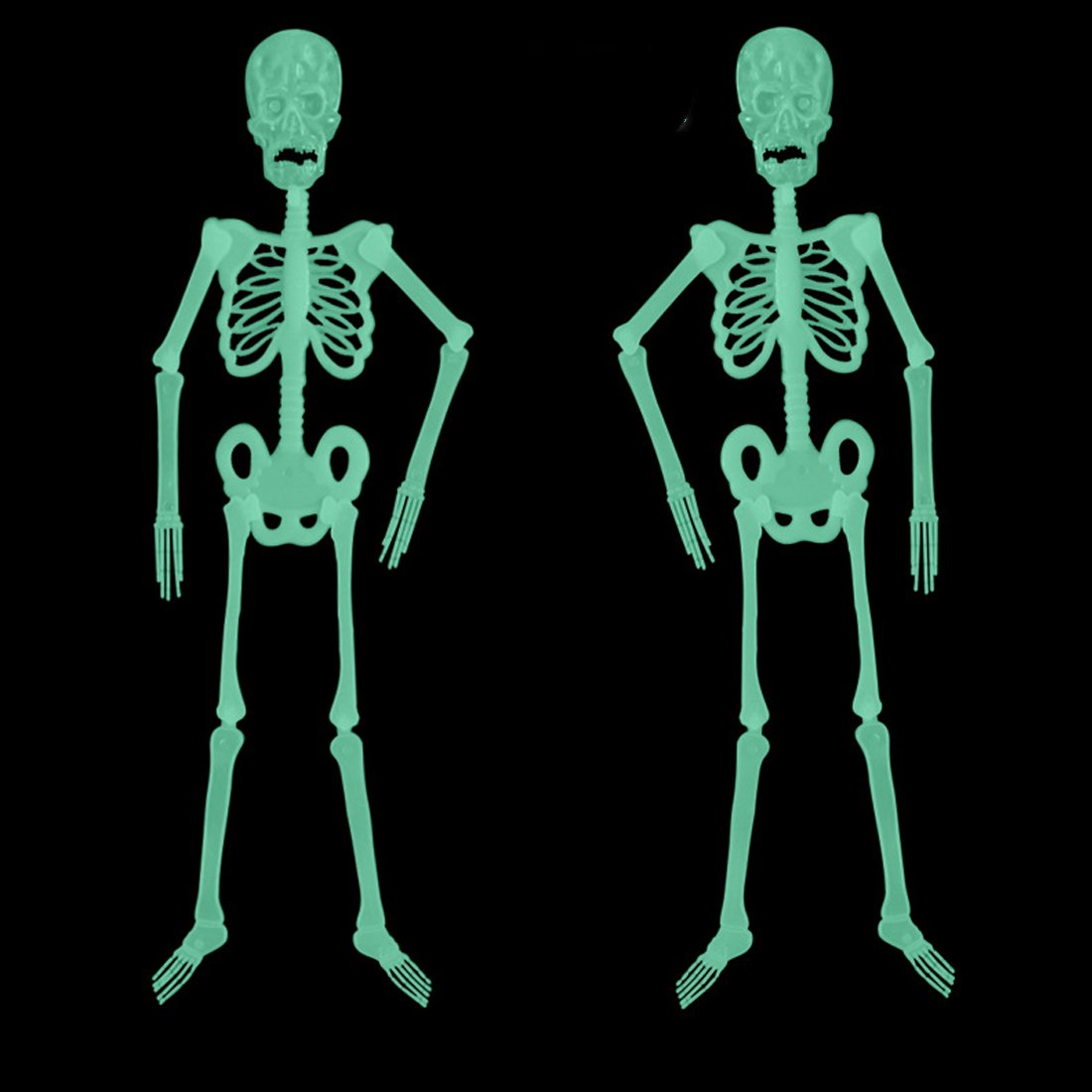 Luminous Movable Skeleton Halloween Yard Decoration