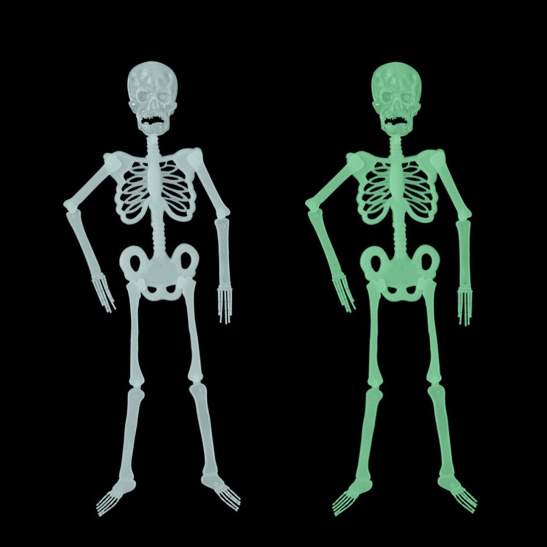 Luminous Movable Skeleton Halloween Yard Decoration