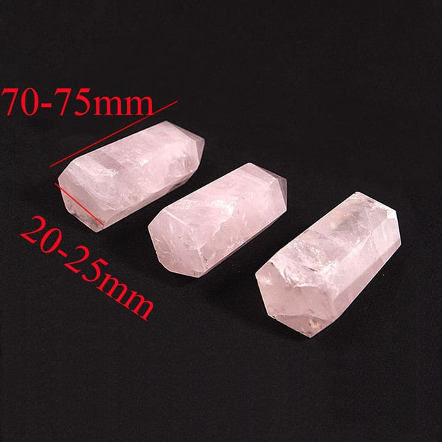 Rose Quartz Crystal Point Decor for Serene Spaces