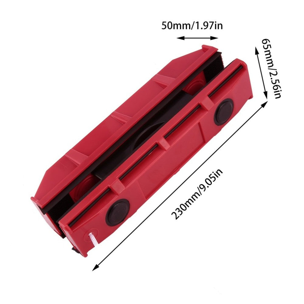 Magnetic Window Cleaner for Single-Pane Glass, Indoors