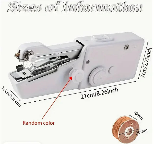 Handheld Sewing Machine for Quick Clothing Repairs