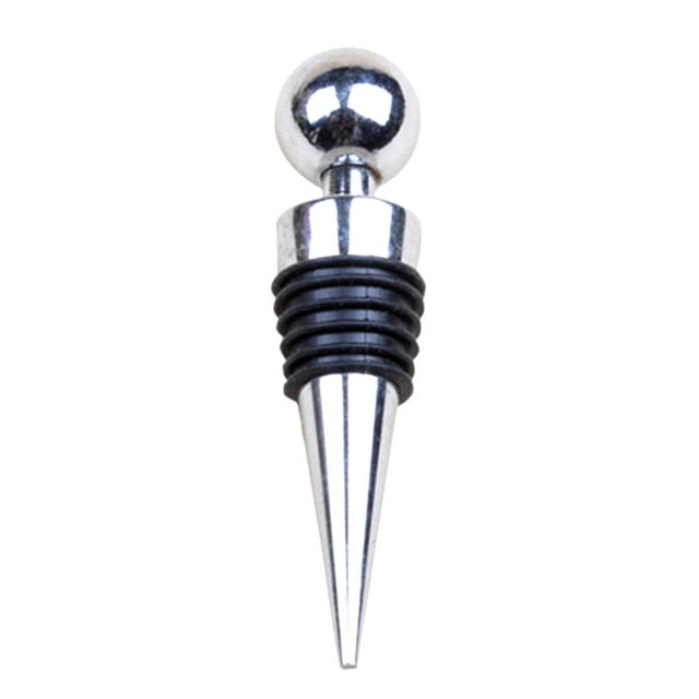 Vacuum Wine Stopper Stainless Steel for Opened Bottles
