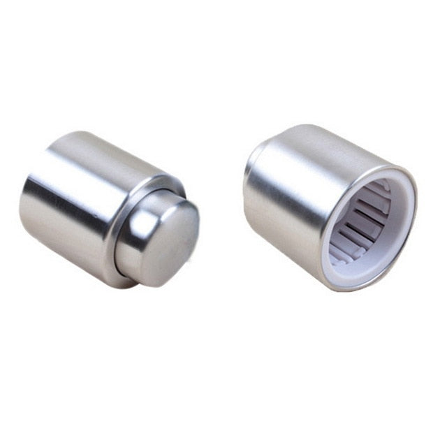 Vacuum Wine Stopper Stainless Steel for Opened Bottles