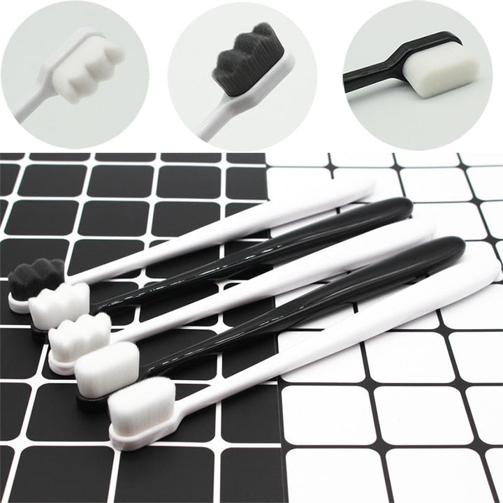 Ultra-Thin Travel Toothbrush with Gentle Soft Bristles