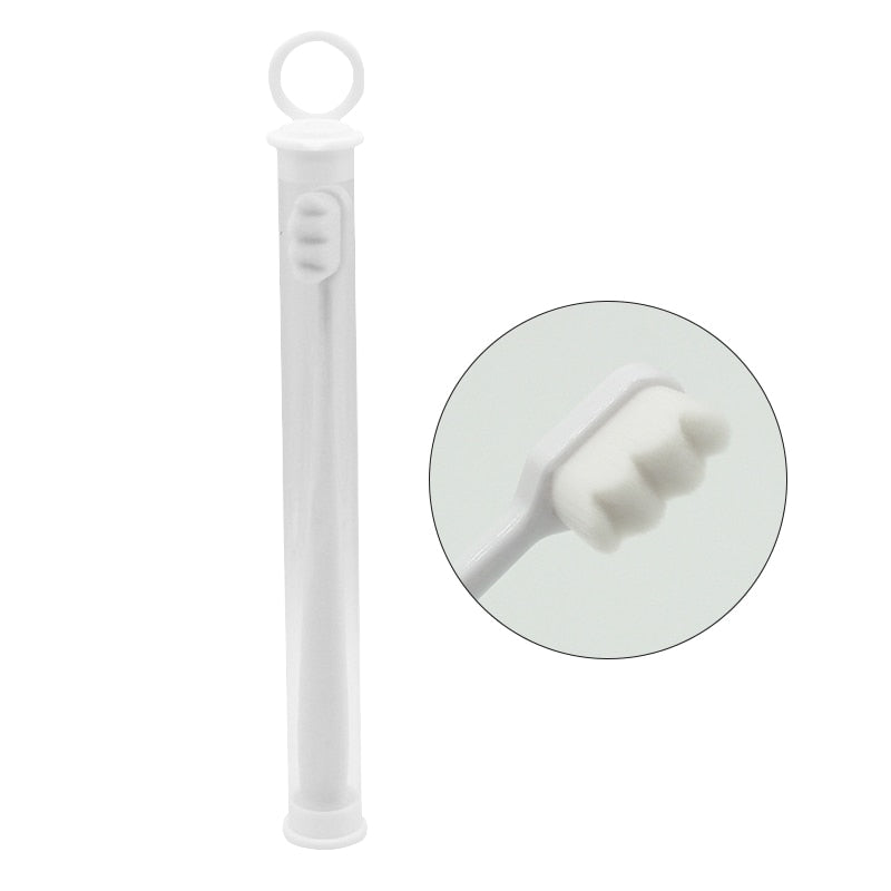 Ultra-Thin Travel Toothbrush with Gentle Soft Bristles