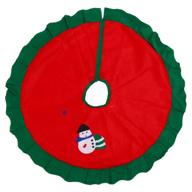 Faux Fur Christmas Tree Skirt for Cozy Holiday Decor