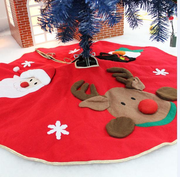 Faux Fur Christmas Tree Skirt for Cozy Holiday Decor