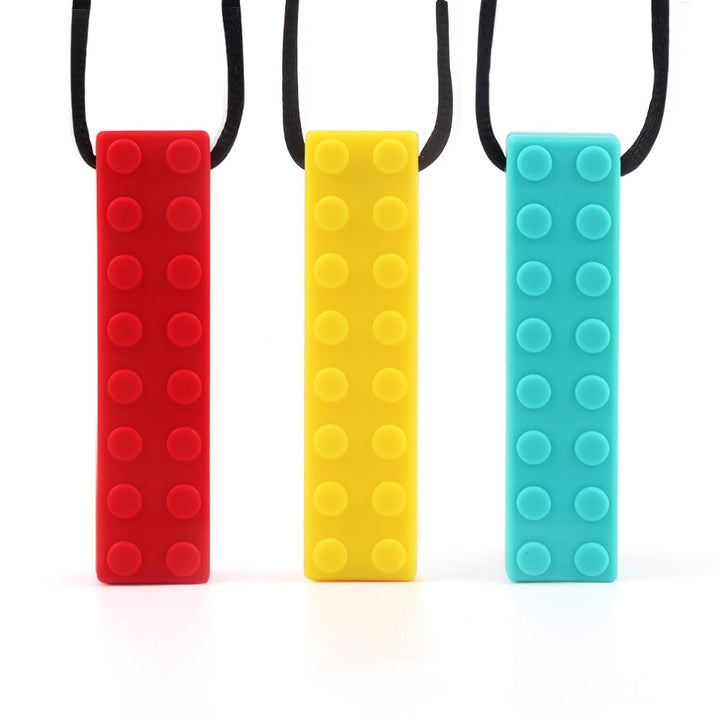 Silicone Baby Teether Pencil Toy for Teething Relief