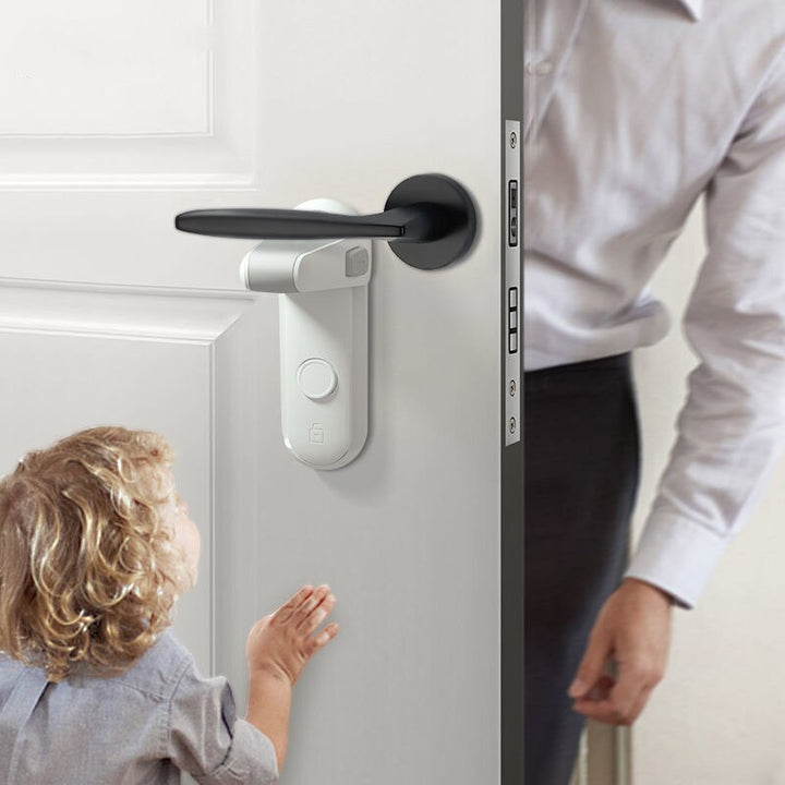Child Safety Door Handle Lock for No-Drill Peace
